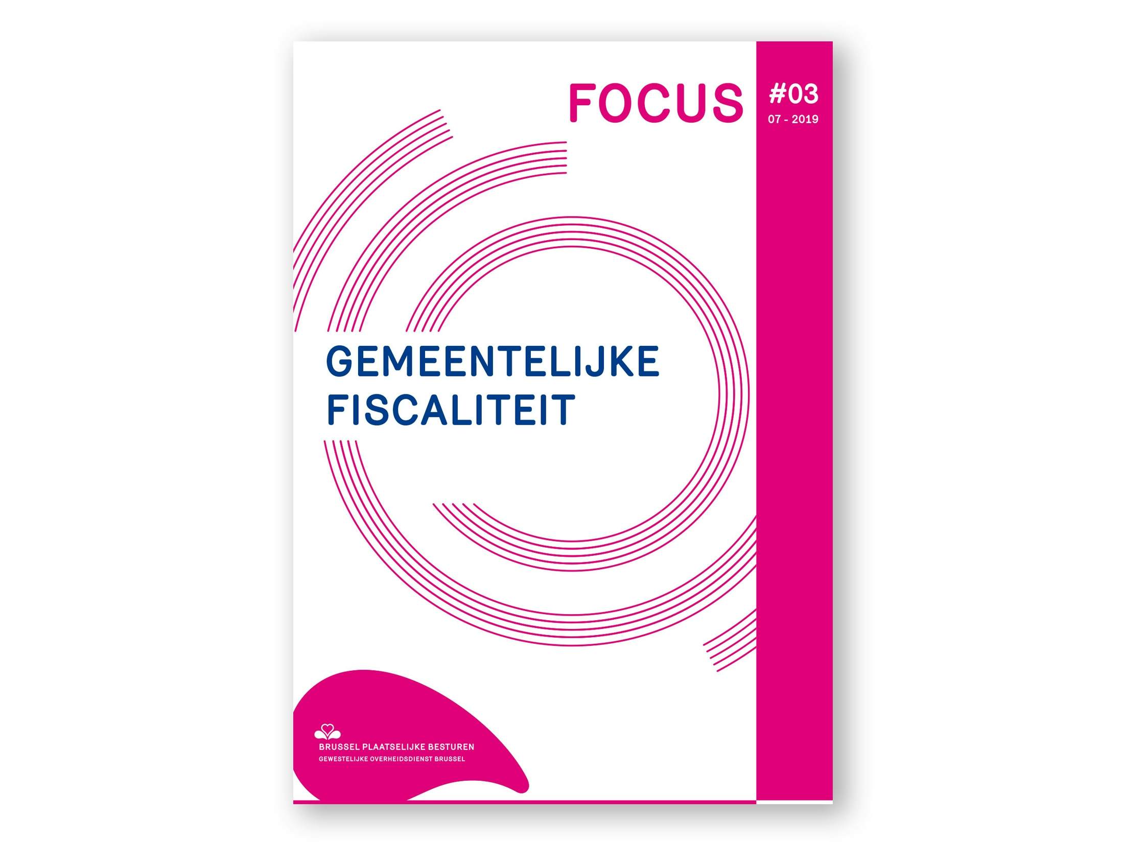 De cover van de Focus over de gemeentelijke fiscaliteit