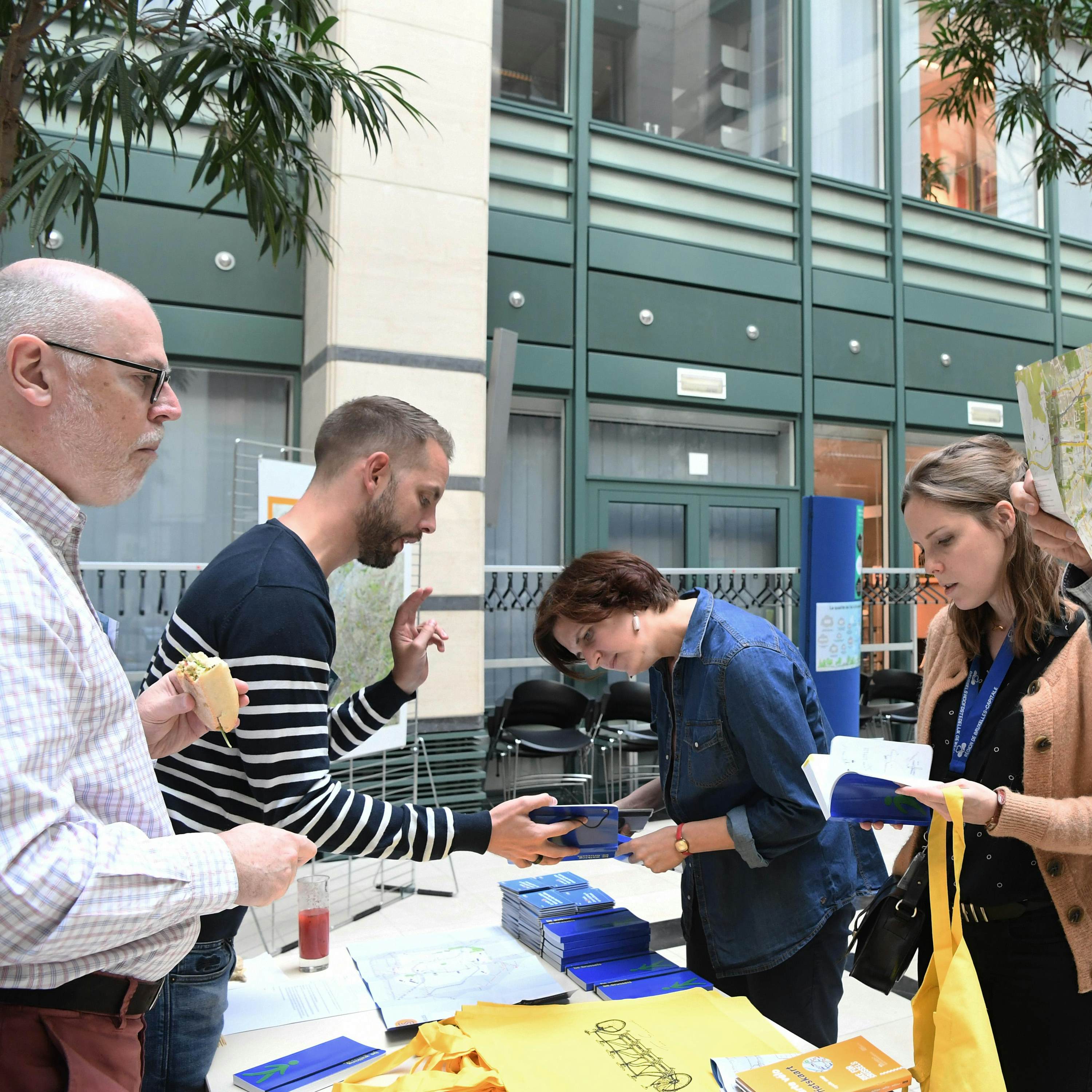 De Middag van de Ecomobiliteit bij de Gewestelijke Overheidsdienst Brussel